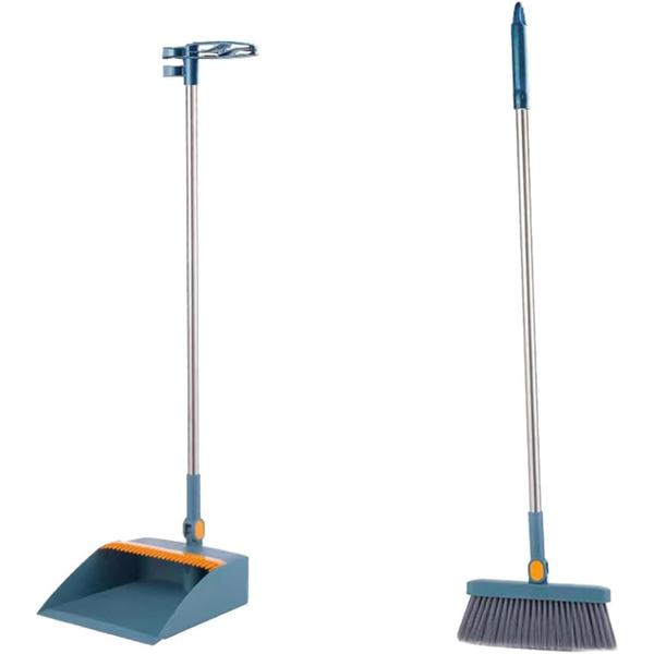 180º Rotatable Brooms And Dustpan Set