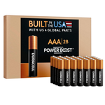 28-Count Duracell Coppertop Long-lasting Power Alkaline AAA Batteries