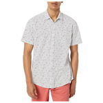 Amazon Essentials Men's Regular-Fit Short Sleeve Print Shirt