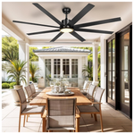 Yitahome 72" Modern Ceiling Fans With Lights