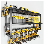 3-Tier Hipidian Power Tool Wall Mount Organizer (300-Lbs Capacity)