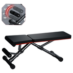 Sweetcrispy Foldable Incline Adjustable Weight Bench