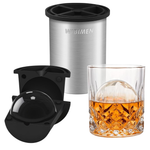 WIBIMEN 2.5" Stainless Steel Clear Ice Maker