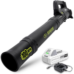 Sun Joe iON Cordless Turbine Jet Leaf Blower W/ 2.0Ah Battery & Charger