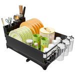 Simple Trending Dish Drying Rack With Tray