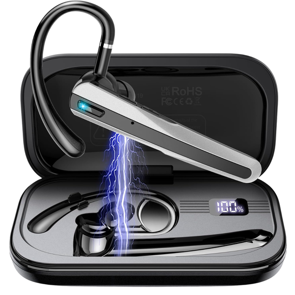 Atheewon Bluetooth V5.3 Headset With ENC Noise Canceling Mic