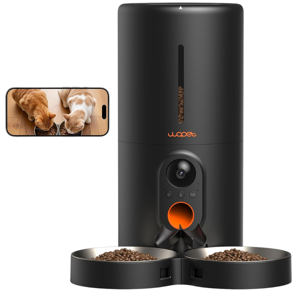 Wopet 6L Automatic Cat Feeder With Camera