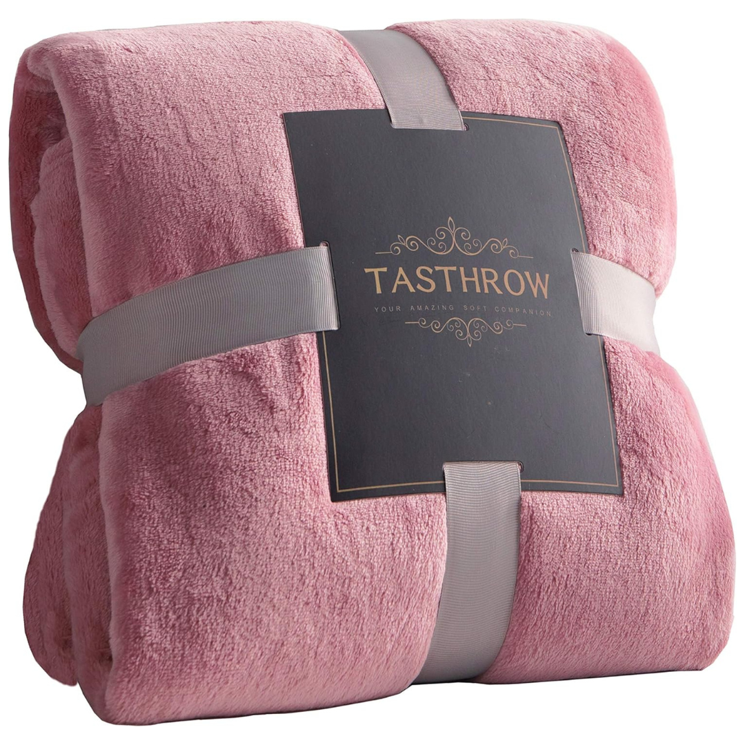50" x 70" Tasthrow Large Flannel Fleece Throw Blanket