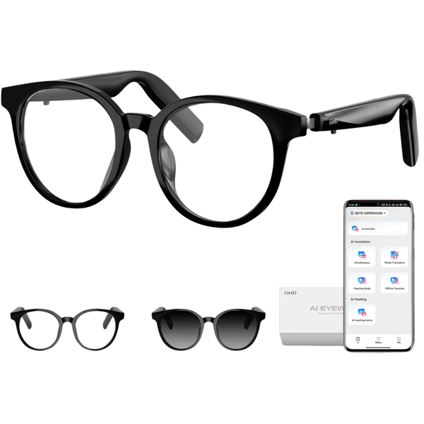 GetD AI Men & Women Bluetooth Smart Glasses Powered By ChatGPT