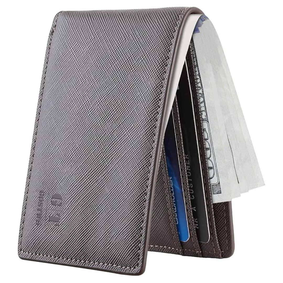 Gostwo Men's RFID Blocking Slim Bifold Wallet (Various)