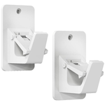 2-Piece BMONATY Adhesive No Drill Heavy Duty Curtain Rod Brackets