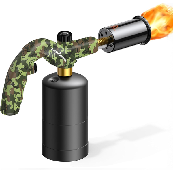 ThermoMaven Propane Torch with Adjustable Flame