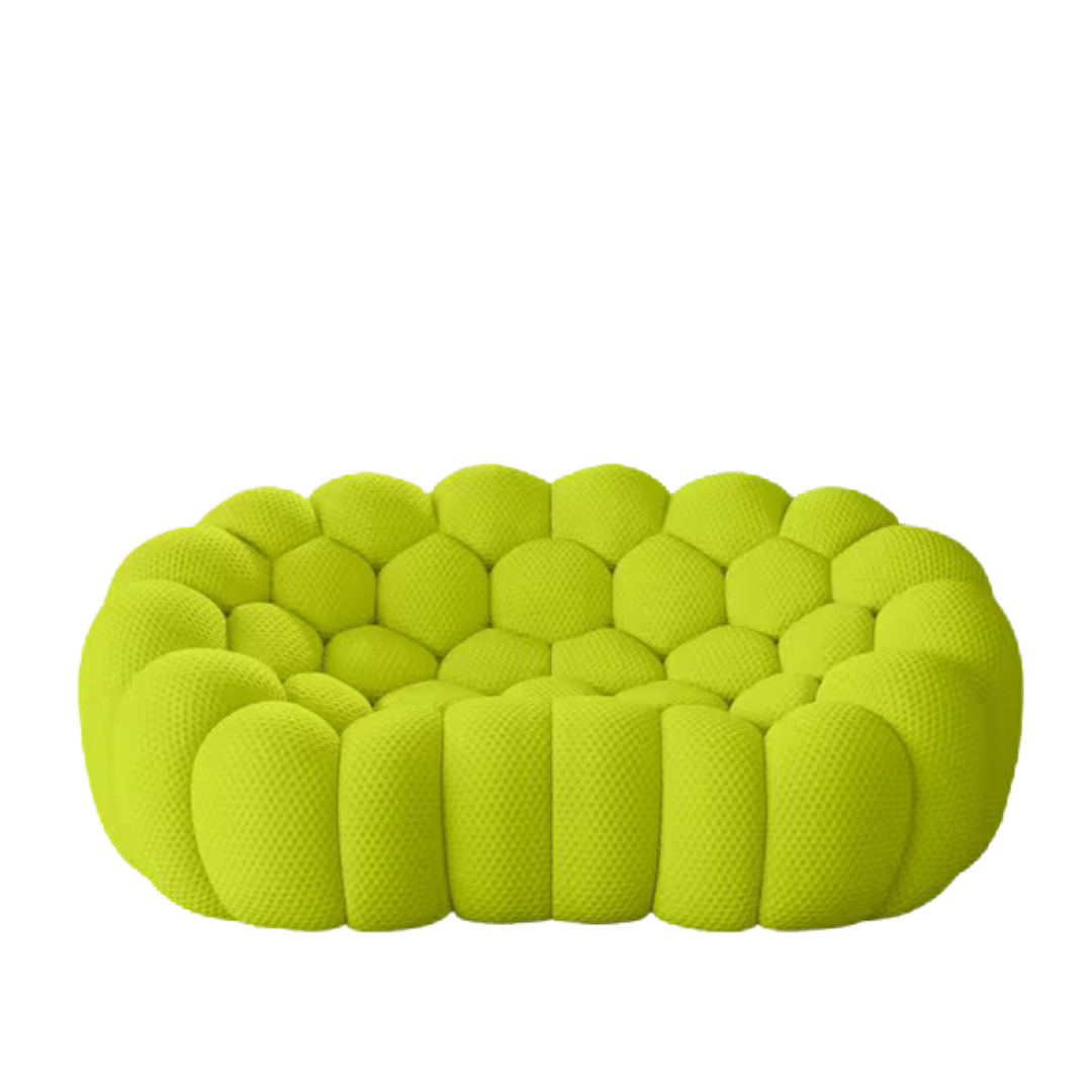 Magic Home 79" Bubble Modular Sectional Armless Sofa