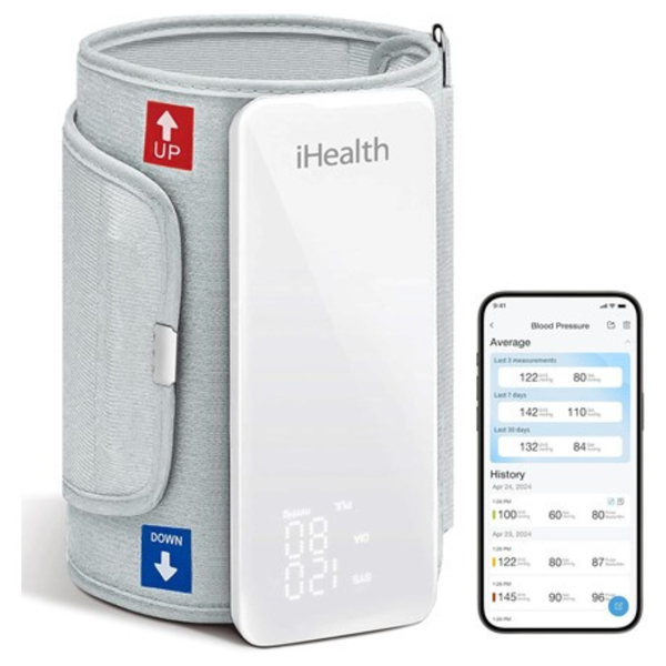 iHealth Neo Bluetooth Upper Arm Cuff Blood Pressure Monitor