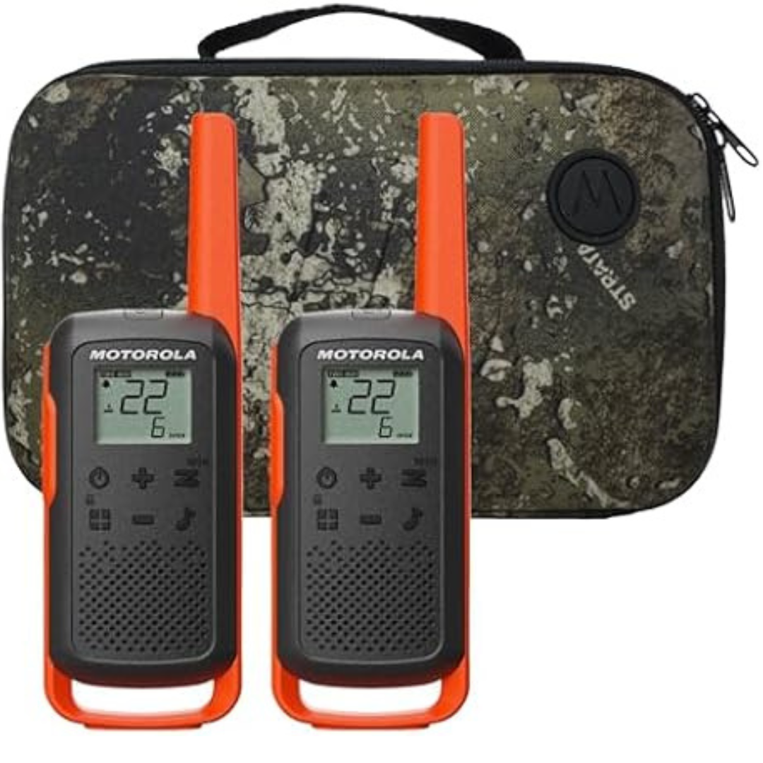 2-Pack Motorola T275 Rechargeable Talkabout 2-Way Radios