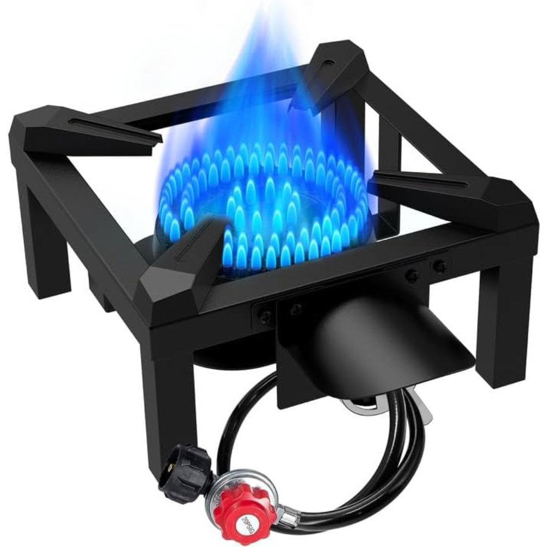 High Pressure 100000 BTUs Single Propane Gas Stove