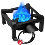 High Pressure 100000 BTUs Single Propane Gas Stove