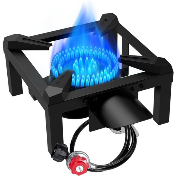 High Pressure 100000 BTUs Single Propane Gas Stove