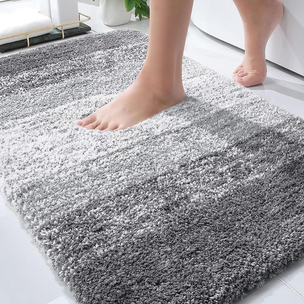 30" x 20" Non-Slip Plush Shaggy Luxury Mat