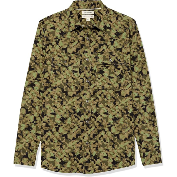 Amazon Essentials Men's Standard-Fit Long-Sleeve Shirt