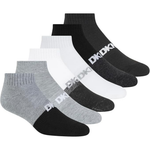 6-Pack Men's Sport Cushion Quarter Crew Socks