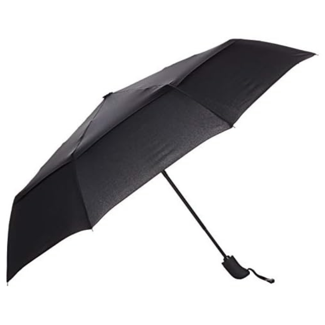 11"Amazon Basics Round Travel Soft-Grip Handle Umbrella