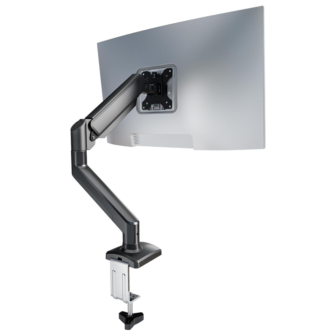 Adjustable Single Monitor Arm Desk Mount (for 17-32")