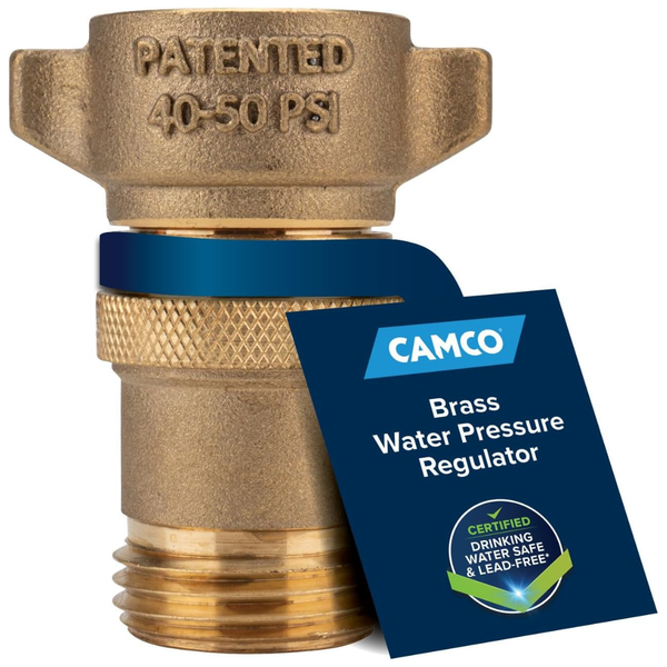 Camco Brass Marine/RV Water Pressure Regulator