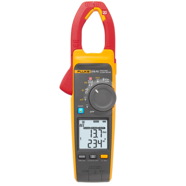 Fluke 378FC AC/DC TRMS Non-Contact Voltage Wireless Clamp