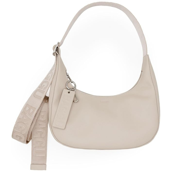 BAGGU Small Recycled Leather Crescent