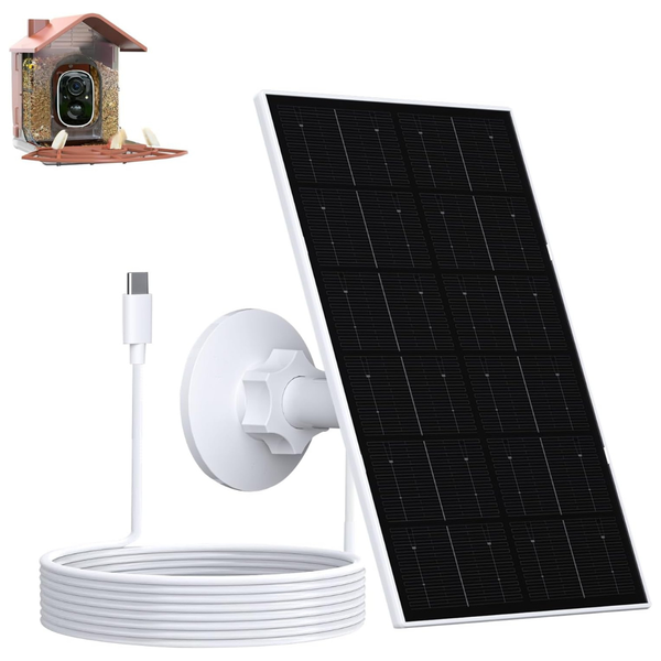 Vuebee 4W Solar Panel For Bird Feeder Camera