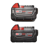 2-Pack Milwaukee M18 RedLithium XC 5.0Ah 18V Battery