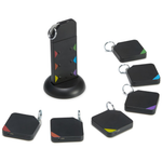 6-Pack Amazon Basics RF Key Finder Item Locator W/ Remote Control