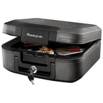 SentrySafe Fireproof & Waterproof Safe Box W/ Key Lock