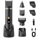 Men's Waterproof Beard & Body Hair Trimmer