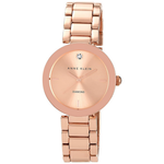 Anne Klein Women's Genuine Diamond Dial Bracelet Watch