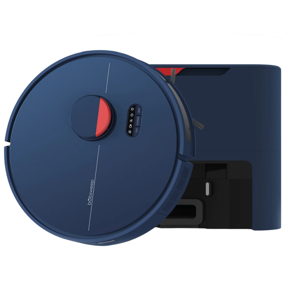 bObsweep Dustin Wi-Fi Connected Self-Emptying Robot Vacuum & Mop