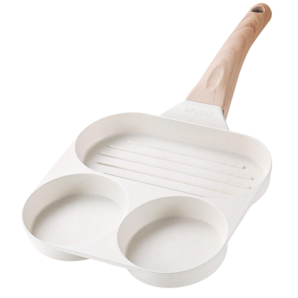 Carote 3-in-1 Omelette Divided Nonstick Grill Pancake Pan
