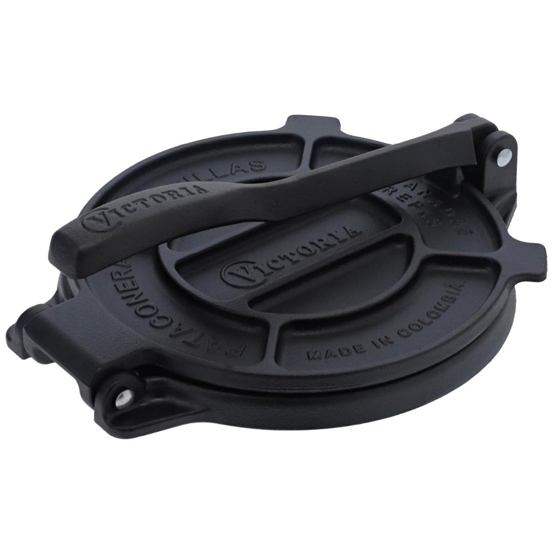 6.5" Victoria Cast Iron Tortilla Press Tortilla & Roti Maker