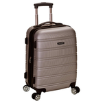 20" Rockland Melbourne Hardside Expandable Spinner Wheel Luggage