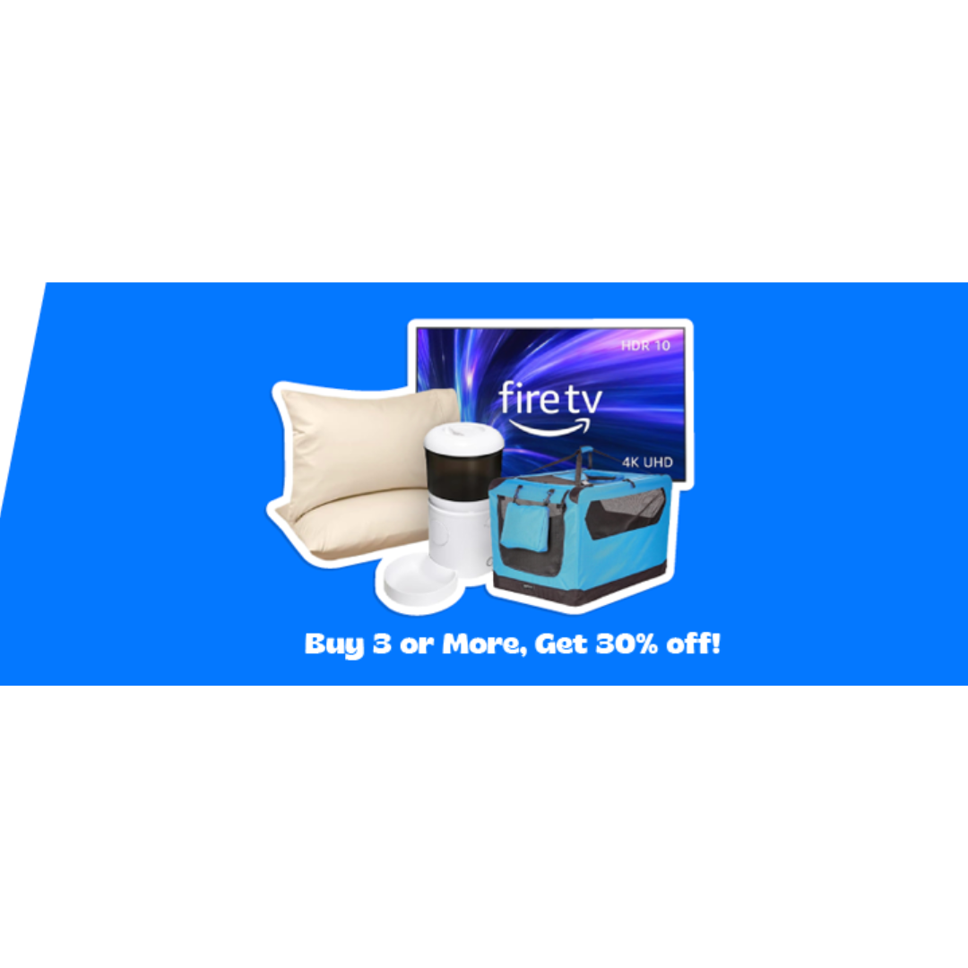 Buy 3, Save 30% On Select Amazon Basics & Essentials (Clothing, Pet, Home) At Woot