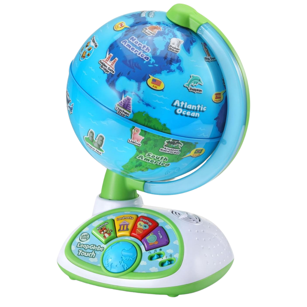 LeapFrog LeapGlobe Light-Up And Touch Interactive Electronic Globe