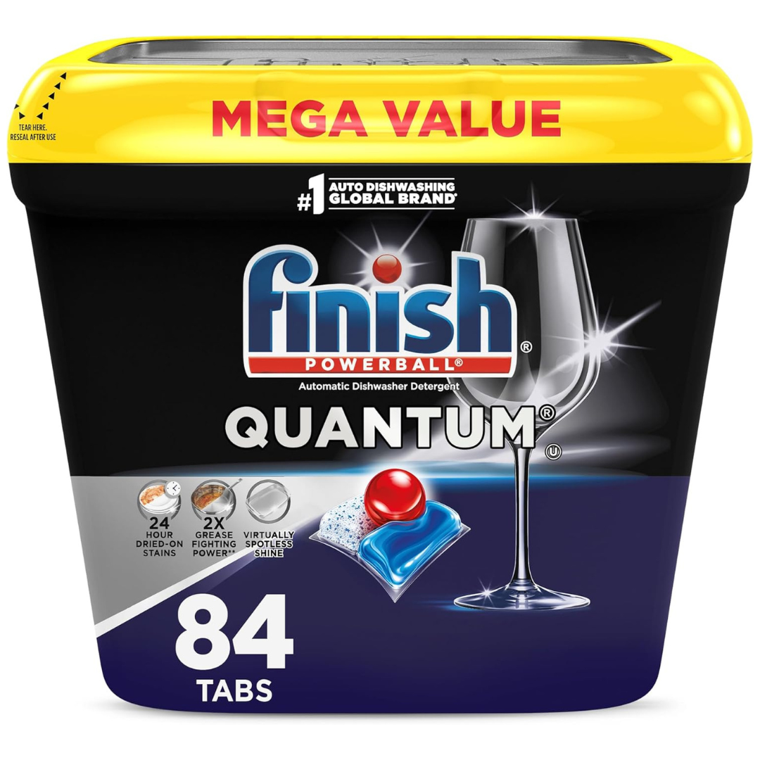 84-Count Finish Quantum Detergent Pods