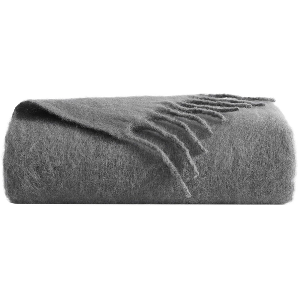 50" x 70" Kenneth Cole Faux Mohair Throw Blanket
