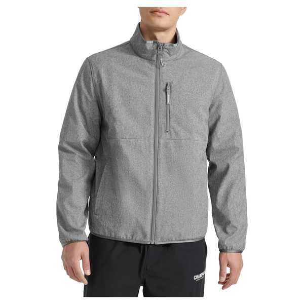 Champion Men's Lightweight Active Soft Shell Jacket With Stand Collar
