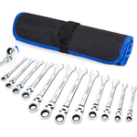 16-Piece Sorako Ratcheting Wrench Set Flex Head