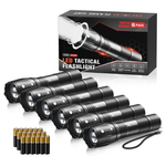 6-Pack RECHOO LED Bright Small Flashlights