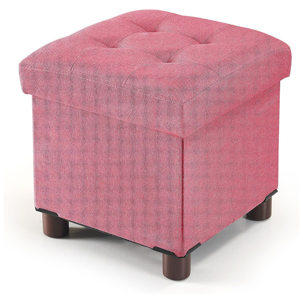 12.6" Brian & Dany Small Ottoman With Storage