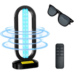 Feefir Portable UV Light Sanitizer with 4-Speed Timer & Remote