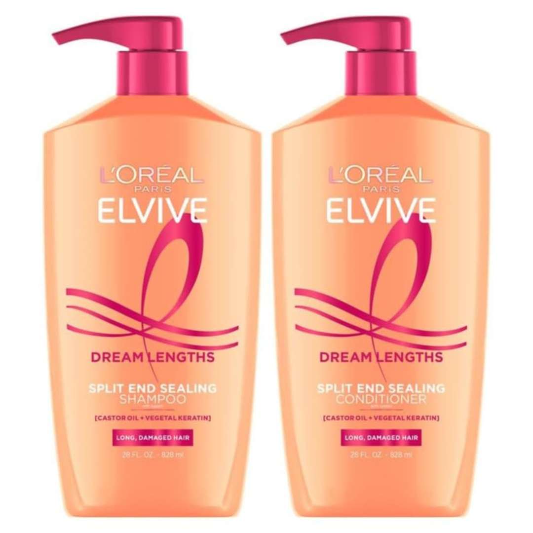 L'Oreal Paris Elvive Dream Lengths Shampoo And Conditioner Kit